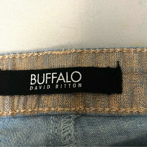 Buffalo David Bitton Irredescent Skinny Jeans Y2K Women’s Sz Mid Rise Size 26 - Picture 5 of 11